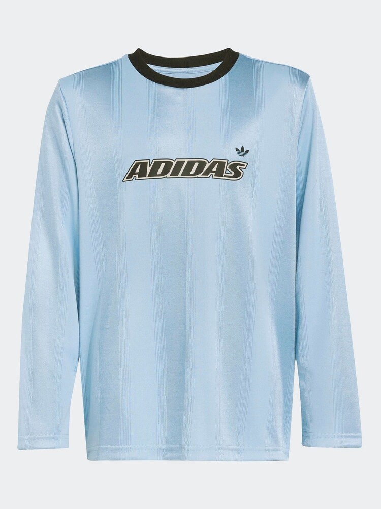 adidas Originals Blue Long Sleeve Kids Top - Image 6 of 6 adidas Originals Blue Long Sleeve Kids Top - Image 6 of 6