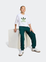 adidas Originals White Oversize Trefoil T-Shirt - Image 1 of 1