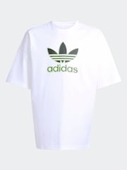 adidas Originals White Oversize Trefoil T-Shirt - Image 5 of 5