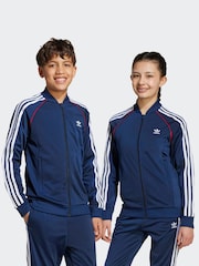 adidas Originals Blue Adicolor SST Kids Track Top - Image 1 of 6