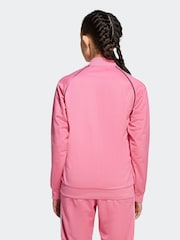 adidas Originals Pink Adicolor SST Kids Track Top - Image 2 of 5