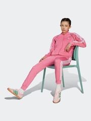 adidas Originals Pink Adicolor SST Kids Track Top - Image 3 of 5