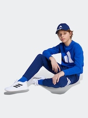 adidas Blue Essentials Kids Joggers Set - Image 1 of 4
