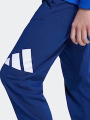adidas Blue Essentials Kids Joggers Set - Image 3 of 4