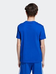 adidas Blue Essentials Kids T-Shirt - Image 2 of 5