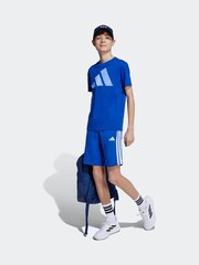 adidas Blue Essentials Kids T-Shirt - Image 3 of 5