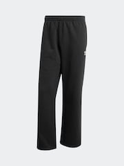 adidas Originals Black Trefoil Essentials Open Hem Joggers - Image 6 of 6