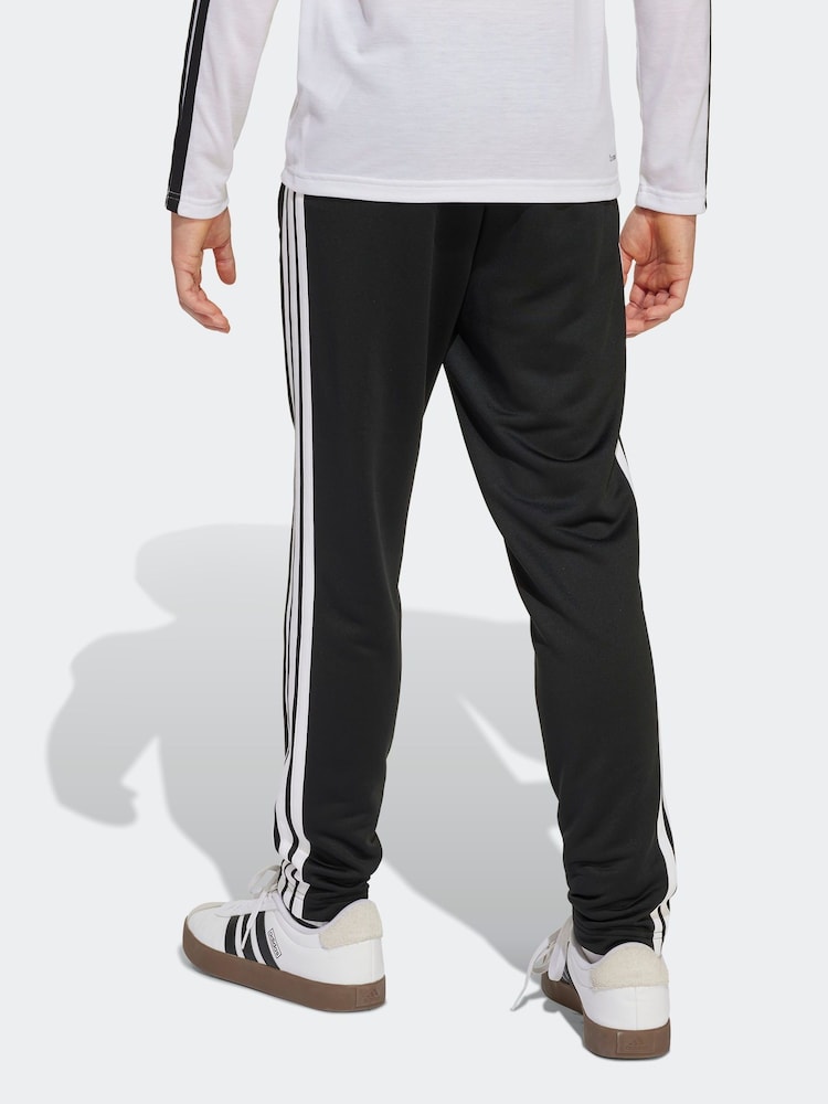 adidas Black 3-Stripes Joggers Kids - Image 2 of 6