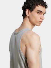 adidas Originals Grey Trefoil Essentials Tank Top - Image 5 of 5