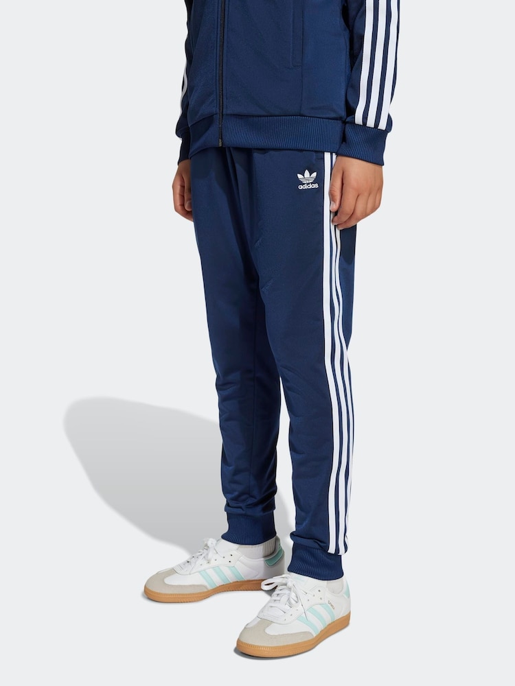 adidas Originals Blue Adicolor SST Track Joggers Kids - Image 1 of 6