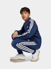 adidas Originals Blue Adicolor SST Track Joggers Kids - Image 4 of 6