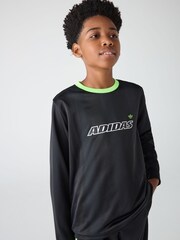adidas Originals Black Long Sleeve Kids Top - Image 4 of 6