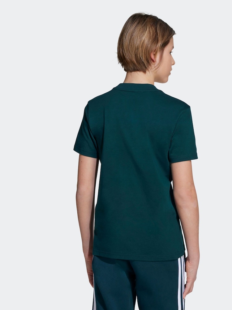 adidas Green Essentials Kids T-Shirt - Image 2 of 4