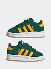 adidas Originals Green Campus Trainers - Image 5 of 11