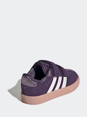 adidas Purple VL Court 3.0 Trainers - Image 4 of 9