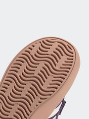 adidas Purple VL Court 3.0 Trainers - Image 9 of 9