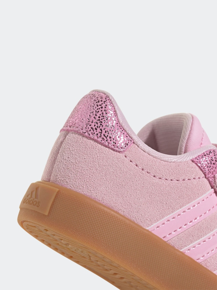Buy adidas Pink VL Court 3.0 Hook and Loop Kids Trainers from Next USA