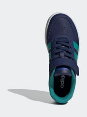 adidas Blue Breaknet 3.0 El C Trainers - Image 6 of 9