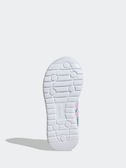 adidas Mint/Lilac Run 70s 2.0 Elastic Lace Kids Trainers - Image 7 of 9