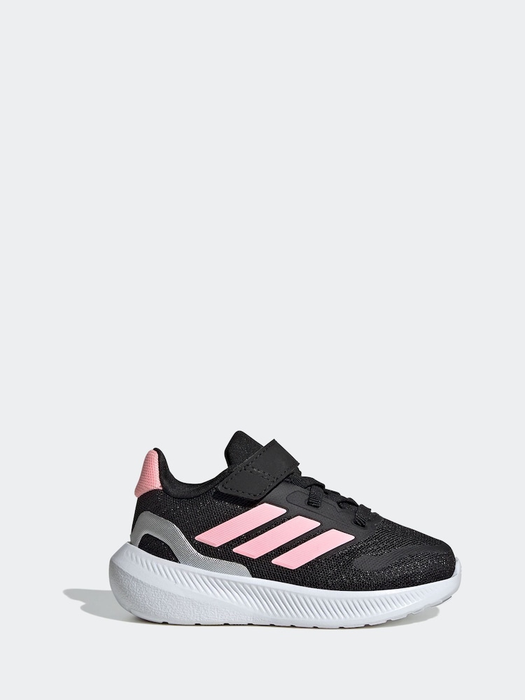 adidas Black Runfalcon 5 Running Trainers - Image 1 of 8