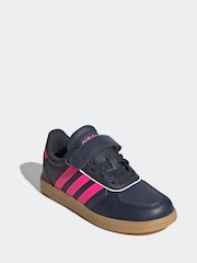adidas Blue Breaknet Sleek Trainers - Image 1 of 10