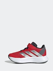 adidas Red Duramo SL Hook and Loop Running Kids Trainers - Image 2 of 9