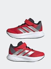 adidas Red Duramo SL Hook and Loop Running Kids Trainers - Image 5 of 9