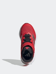 adidas Red Duramo SL Hook and Loop Running Kids Trainers - Image 7 of 9