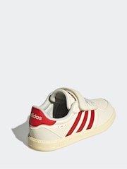 adidas White Breaknet Sleek Trainers - Image 4 of 9