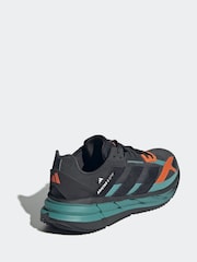 adidas Grey Adistar 3 Sportswear Trainers - Image 9 of 10