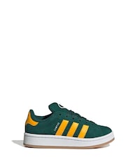 adidas Originals Green Campus Trainers - Image 1 of 9