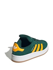 adidas Originals Green Campus Trainers - Image 4 of 9