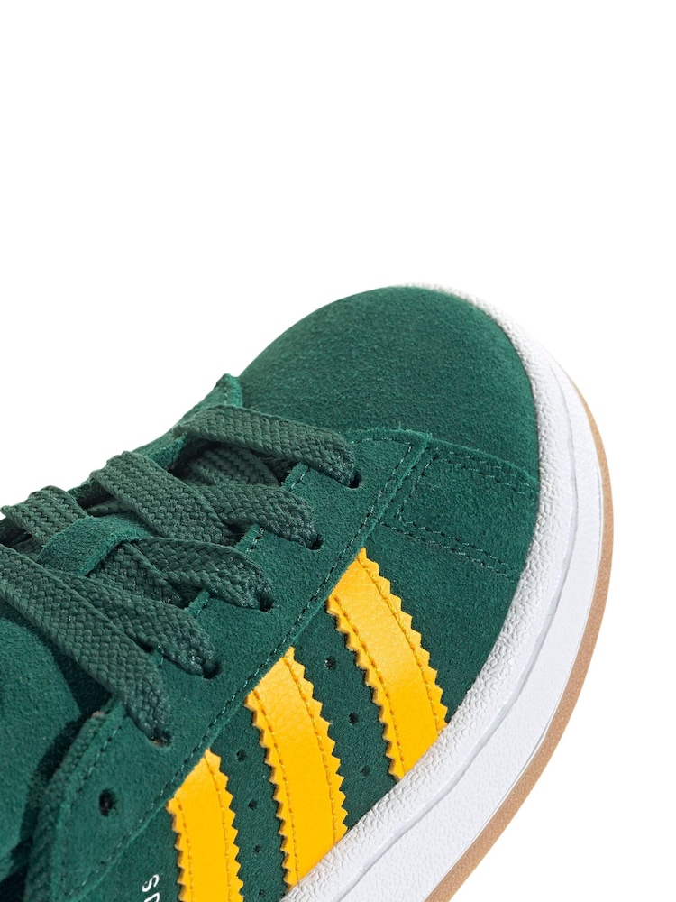 adidas gazelle silver green womens adidas Kids' Grade School Campus 00s Shoes, Size 5.5, Dark Green/White