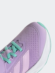 adidas Purple Duramo SL Hook and Loop Running Kids Trainers - Image 8 of 9