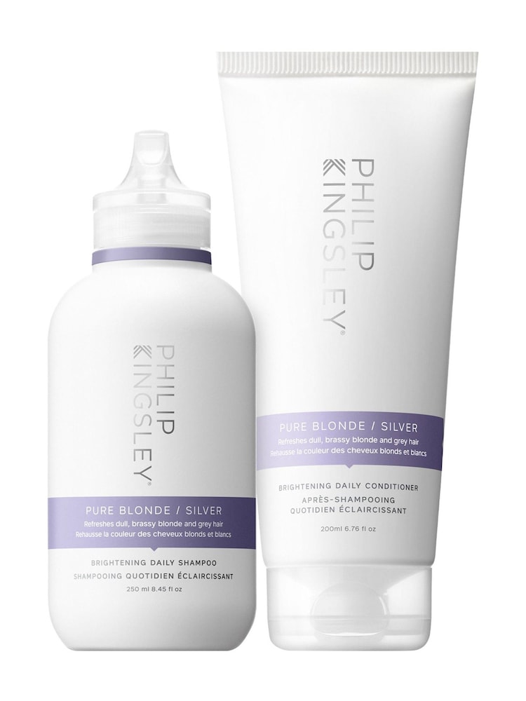 Philip Kingsley Pure Blonde/Silver Shampoo 250ml Conditioner 200ml Duo - Image 1 of 4