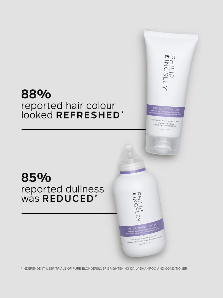 Philip Kingsley Pure Blonde/Silver Shampoo 250ml Conditioner 200ml Duo - Image 2 of 4