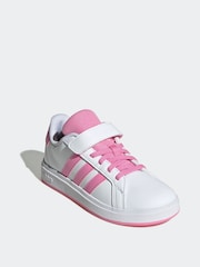 adidas White Grand Court 2.0 El C Trainers - Image 3 of 8