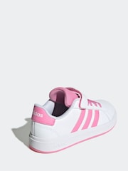 adidas White Grand Court 2.0 El C Trainers - Image 4 of 8