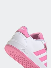 adidas White Grand Court 2.0 El C Trainers - Image 9 of 9