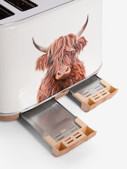Cream Hamish 4 Slice Malvern Toaster - Image 5 of 5