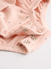 Animal Printed Baby 100% Cotton Rompers 3 Pack - Image 10 of 11