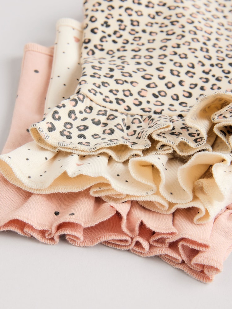 Animal Printed Baby 100% Cotton Rompers 3 Pack - Image 11 of 11