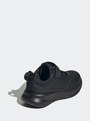 adidas Black FortaRun 4.0 Trainers - Image 4 of 9