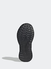adidas Black FortaRun 4.0 Trainers - Image 6 of 9