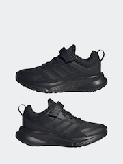 adidas Black FortaRun 4.0 Trainers - Image 7 of 9