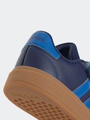 adidas Blue Grand Court 2.0 Easy On Kids Trainers - Image 8 of 9