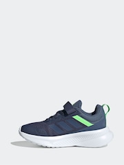 adidas Blue FortaRun 4.0 Trainers - Image 2 of 9