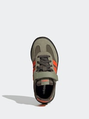Khaki/Orange - adidas Barreda Decode Kinder-Sneaker mit elastischen Schnürsenkeln - Bild 13 von 17
