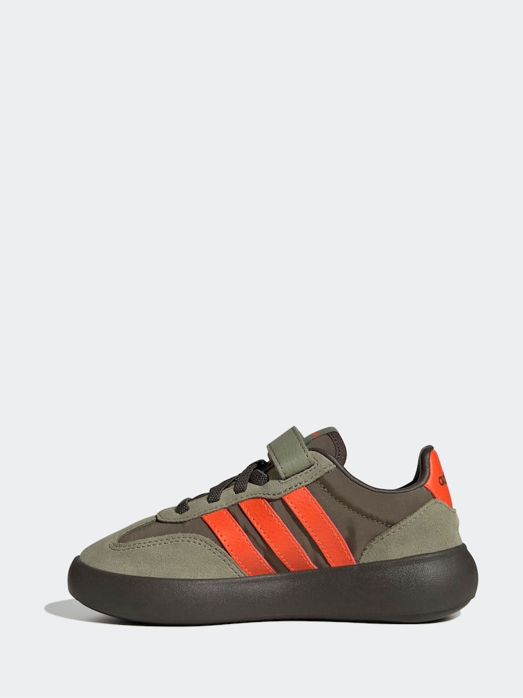 Buy adidas Khaki/Orange Barreda Decode Elastic Lace Kids Trainers from Next USA Buy adidas Khaki/Orange Barreda Decode Elastic Lace Kids Trainers from Next USA
