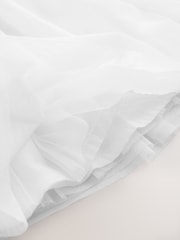 White Mesh Baby Dress (0mths-2yrs) - Image 4 of 6
